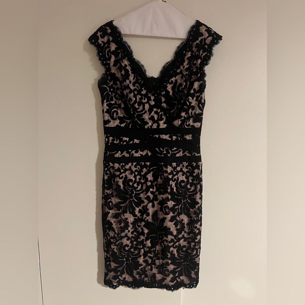 Tadashi Shoji Black Lace Dress